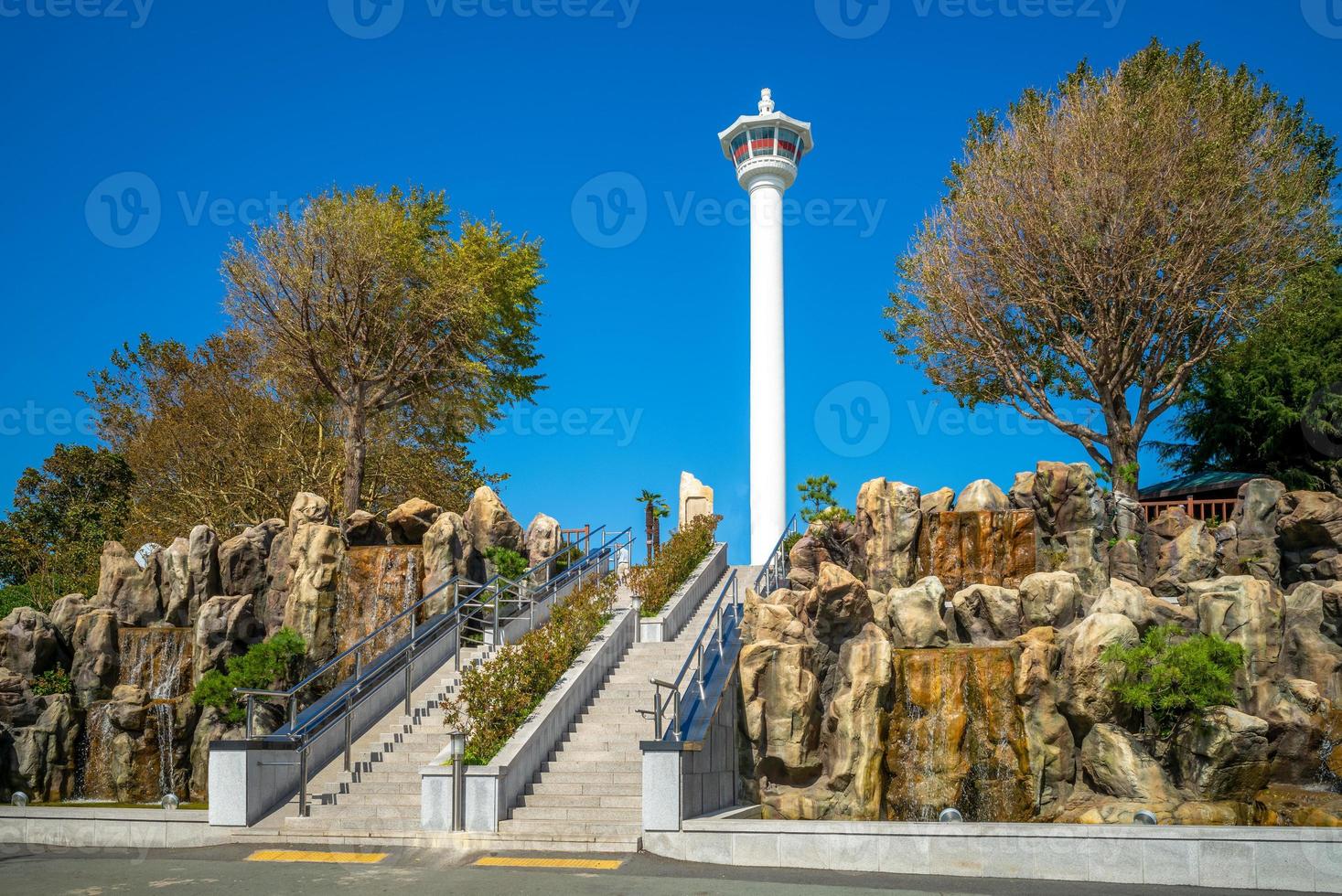 Yongdusan park in Busan, South Korea photo