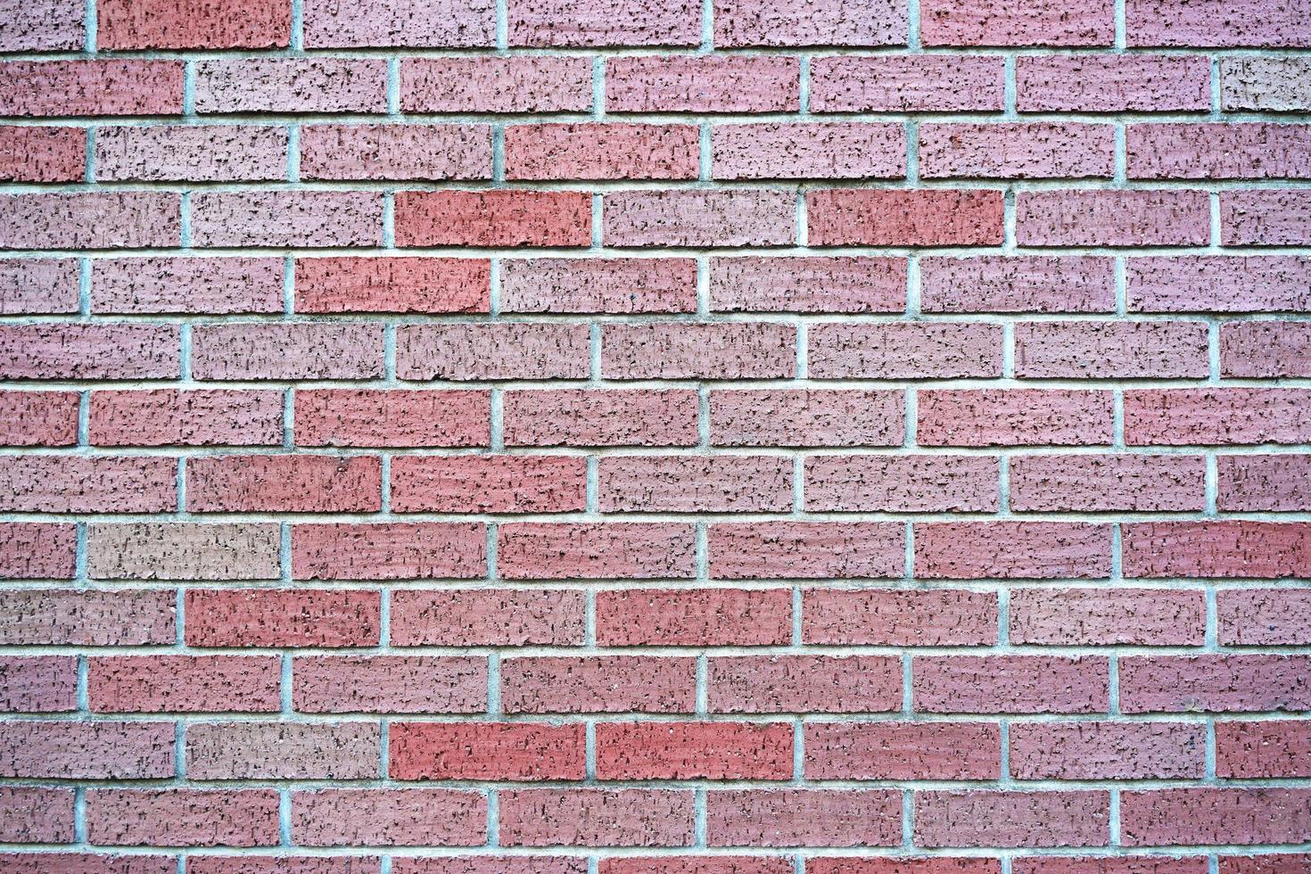 Fondo de textura de pared de ladrillo rojo antiguo. foto