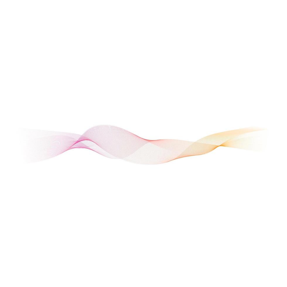 Wave line images vector