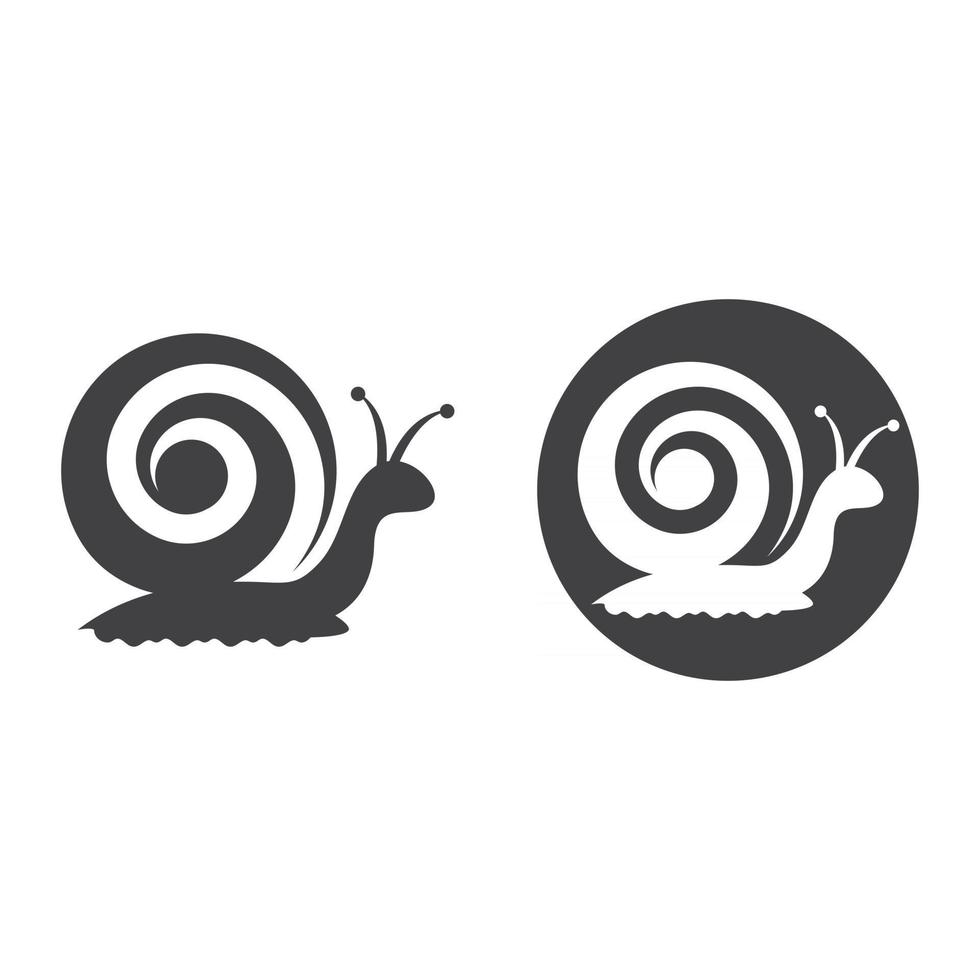 Snail logo images vector
