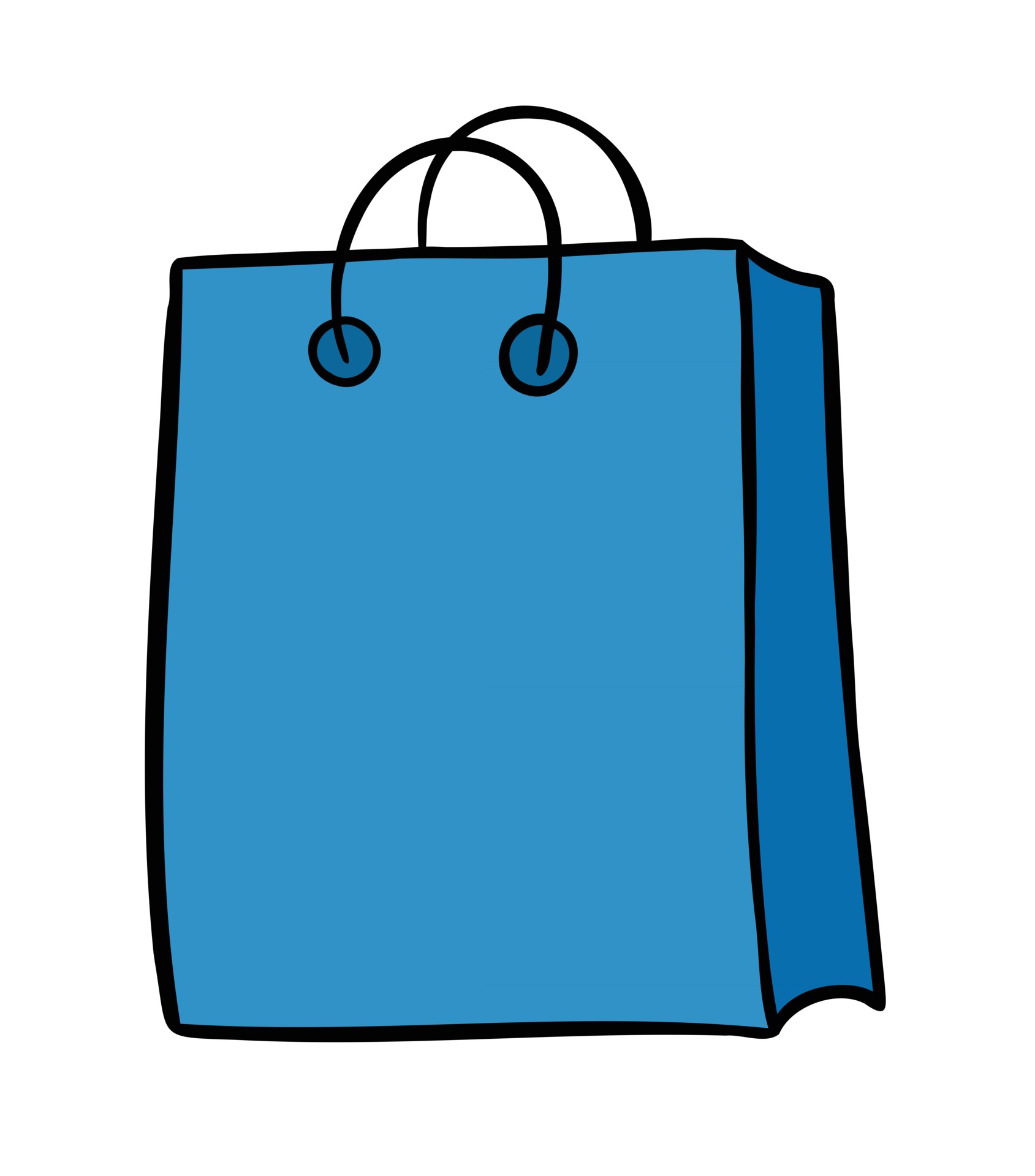 Cartoon Vector Illustration of Shopping Bag 2779739 Vector Art at Vecteezy