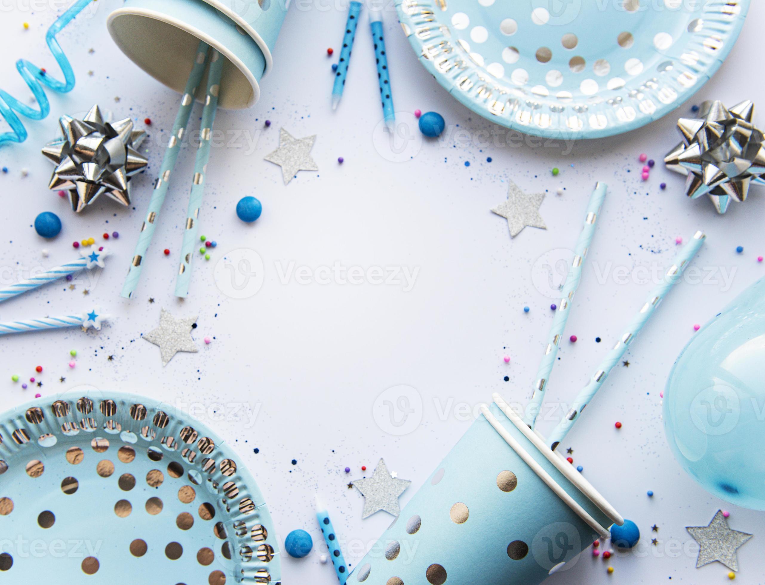 Birthday table setting 2780367 Stock Photo at Vecteezy