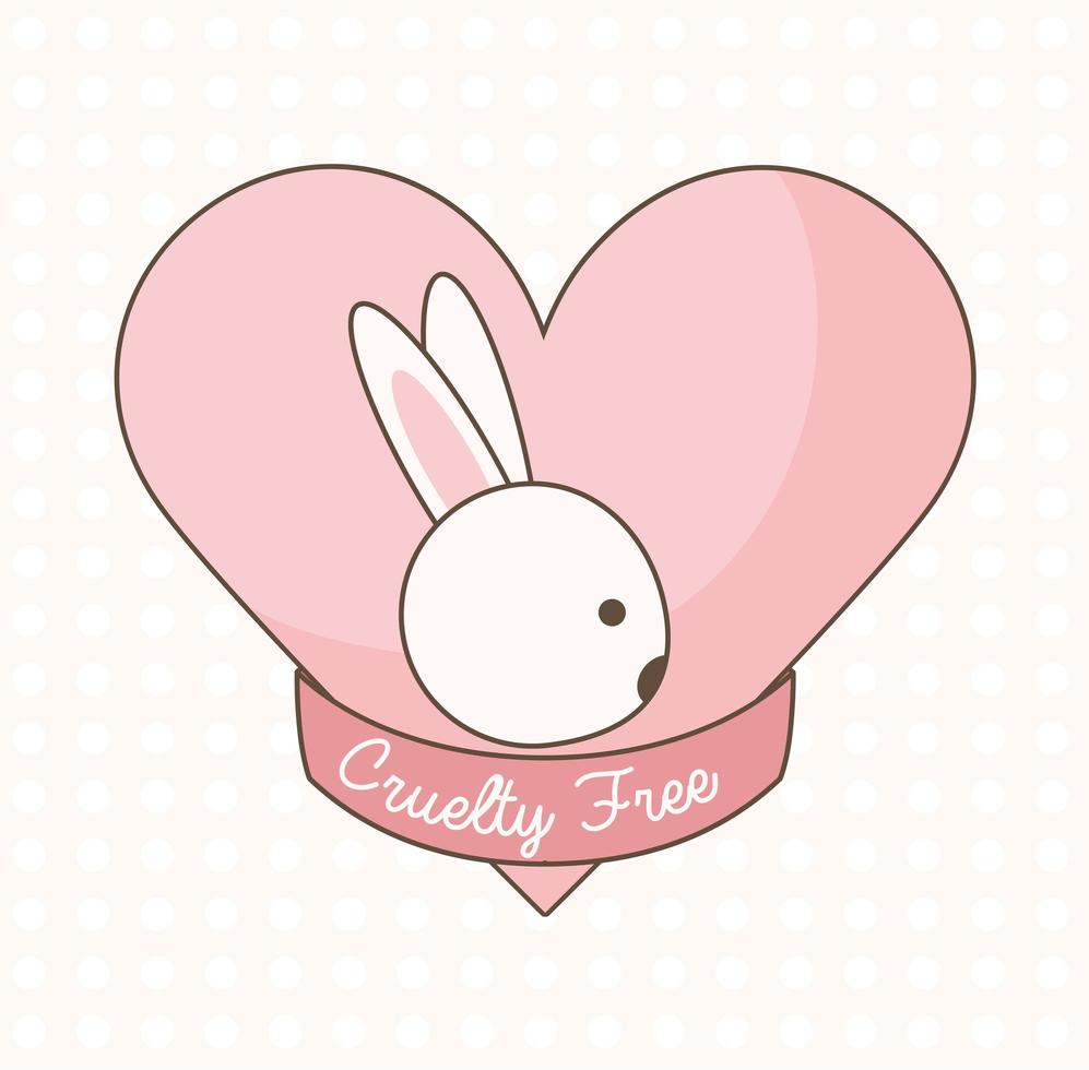 cruelty free sign vector