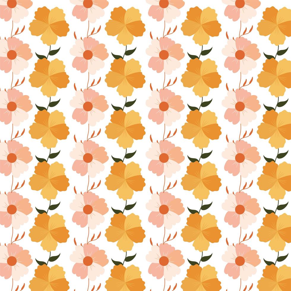 wallpaper of flowers vector
