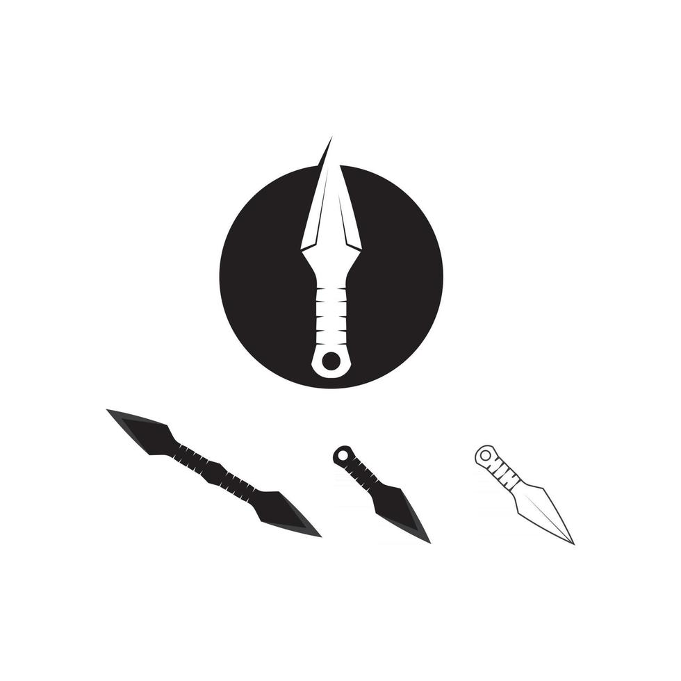 blade and Cross swords, saber and blade logo icon flat Simple vector symbol and bonus icon