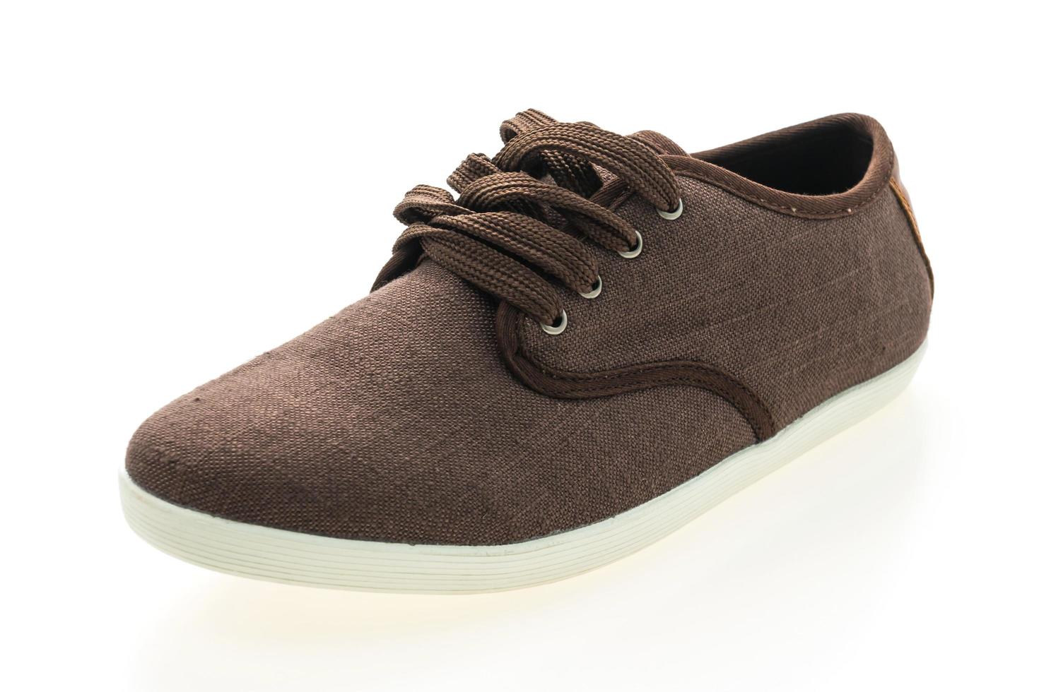 Men shoes on white background photo