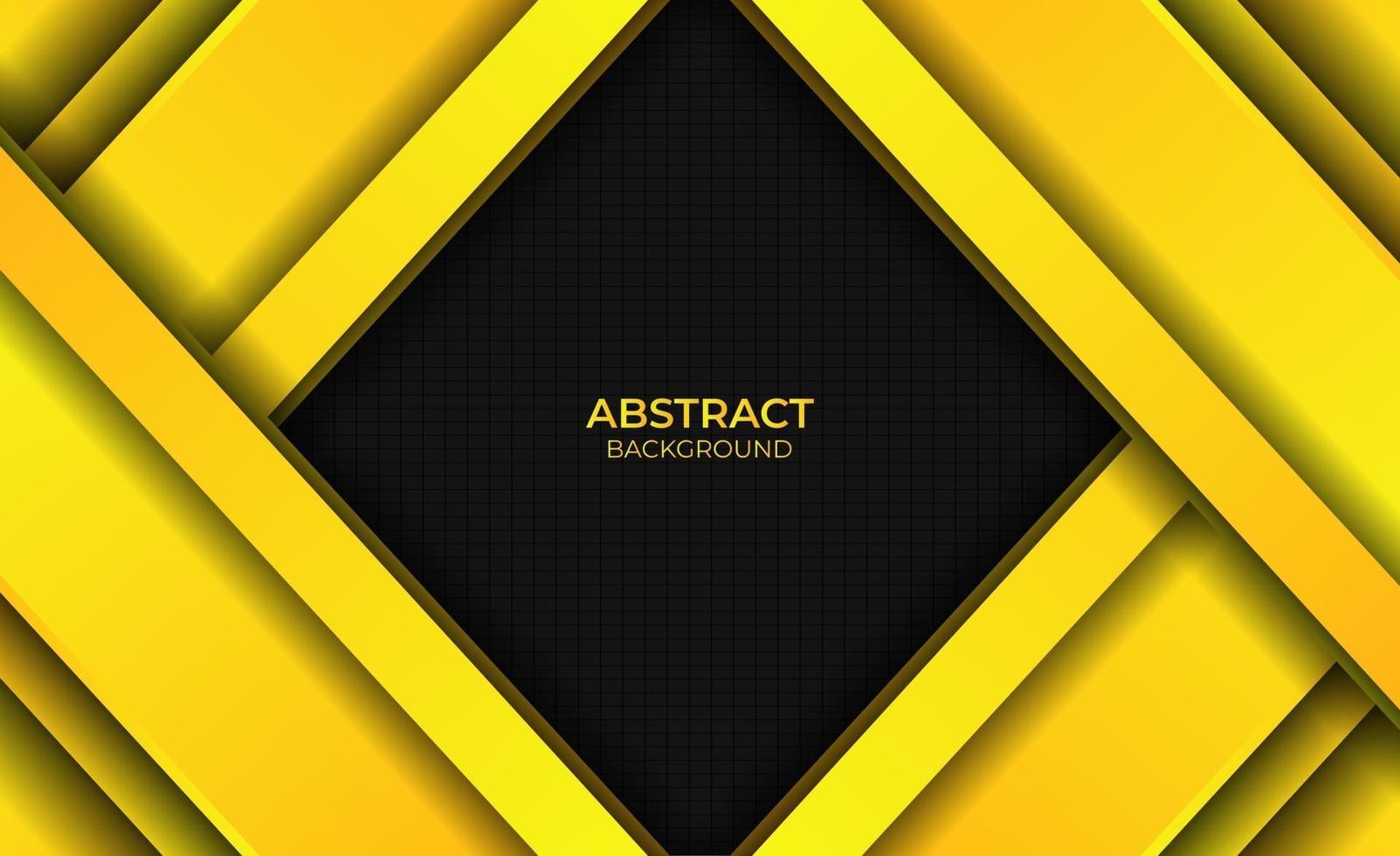 diseño de fondo degradado amarillo brillante estilo abstracto vector