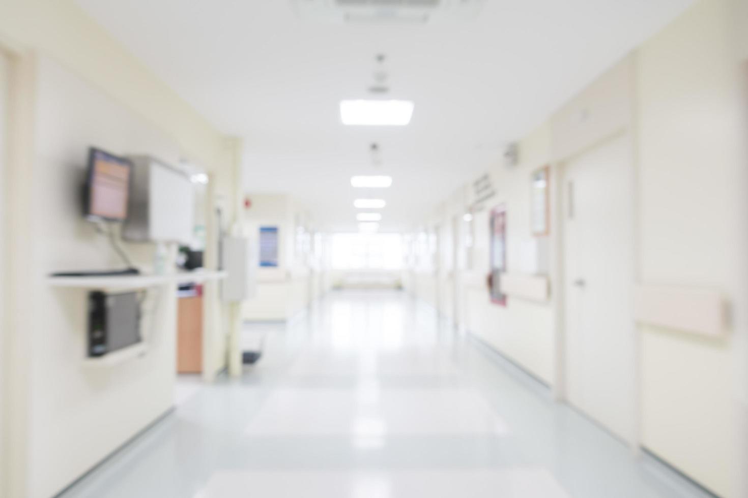 Blur hospital background photo