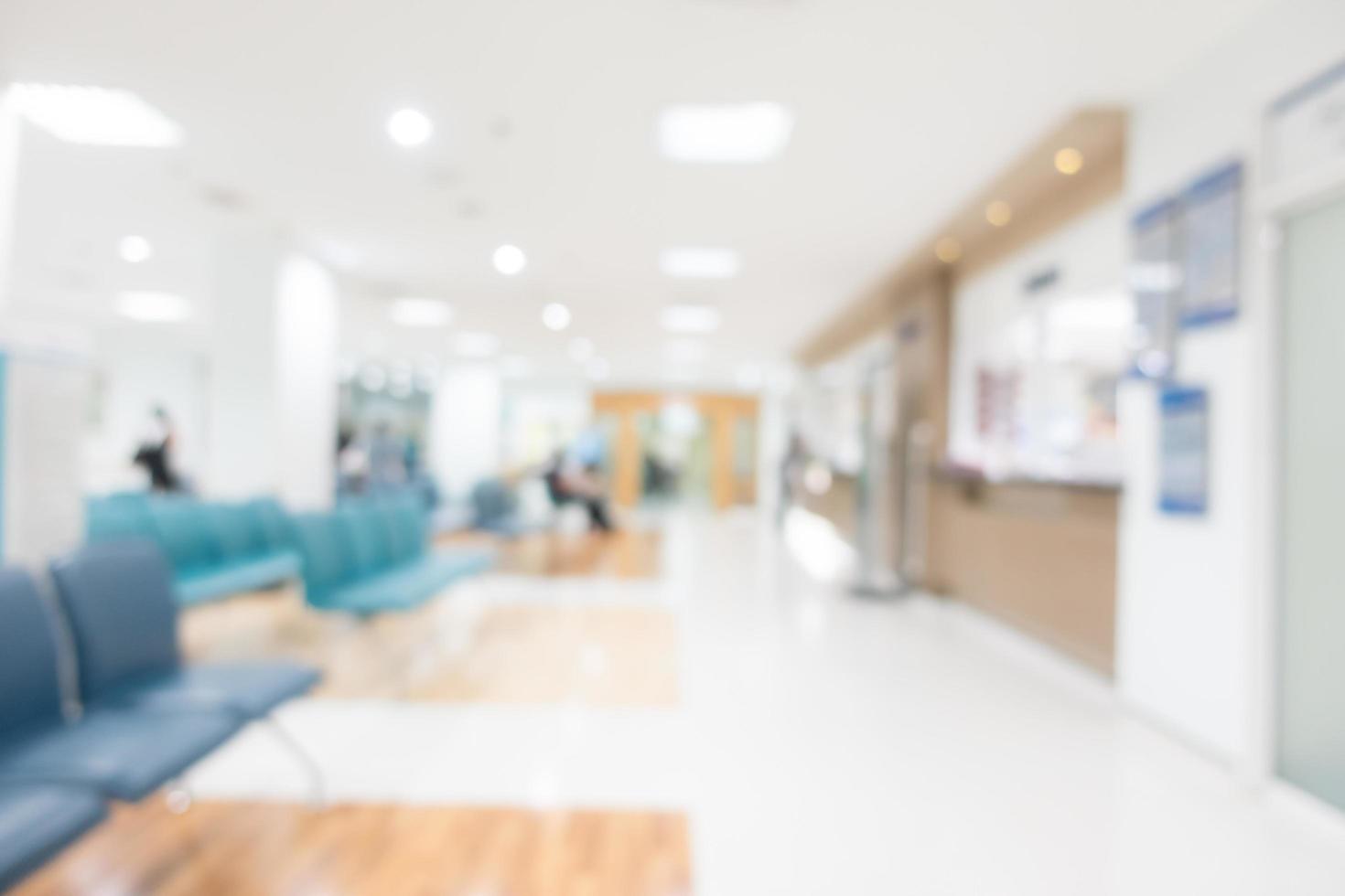 Blur hospital background photo
