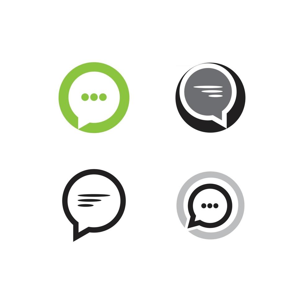 chat icon vector