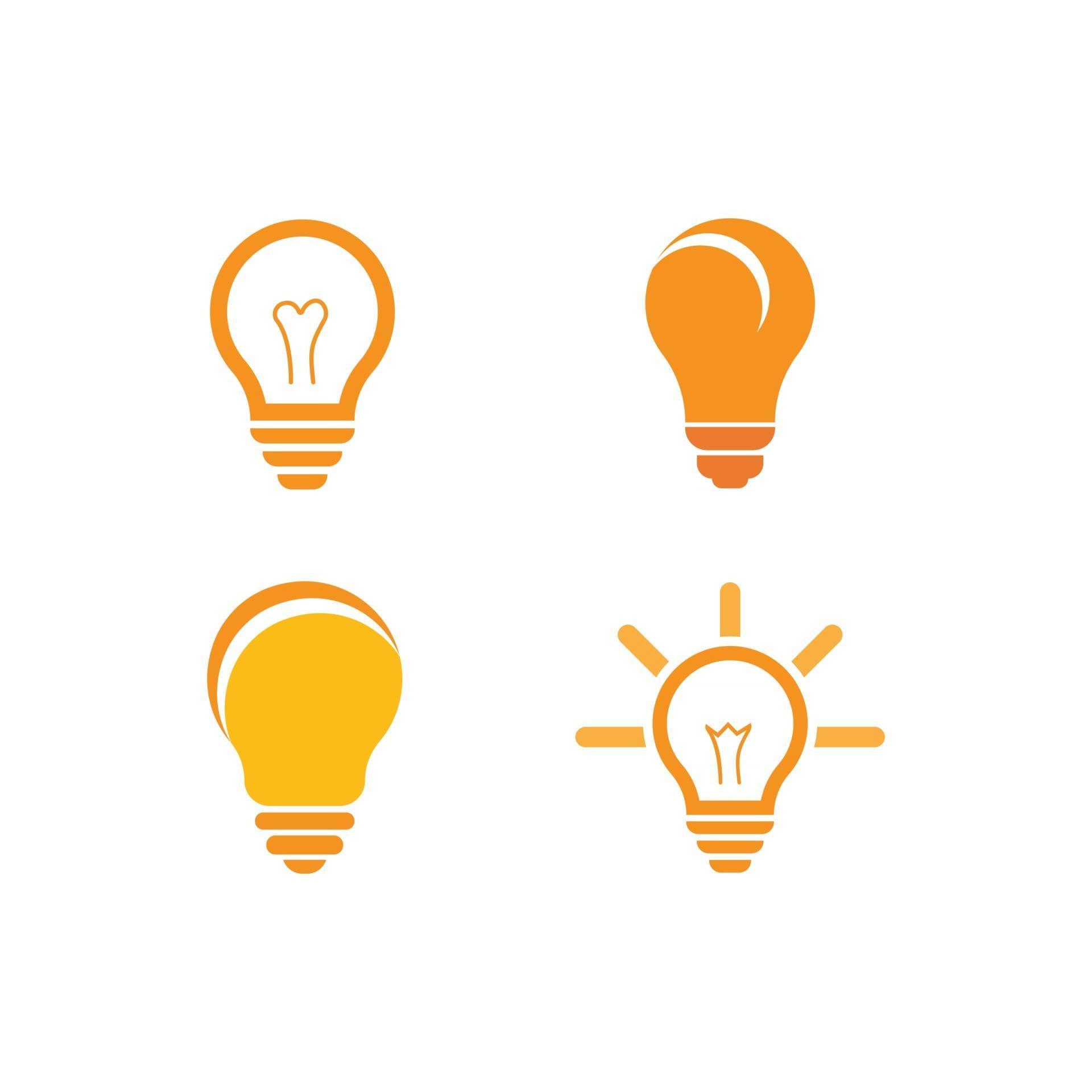 Bulb logo vector 2784535 Vector Art at Vecteezy