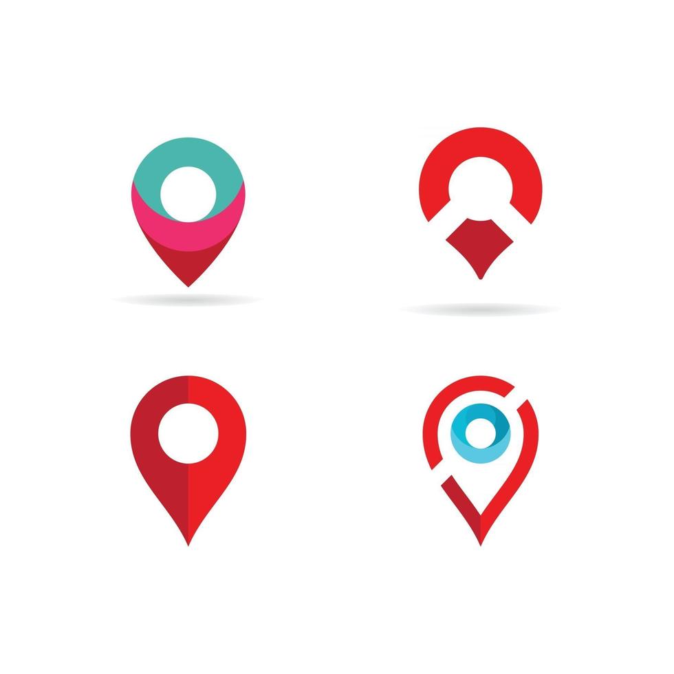 Location point Logo vector