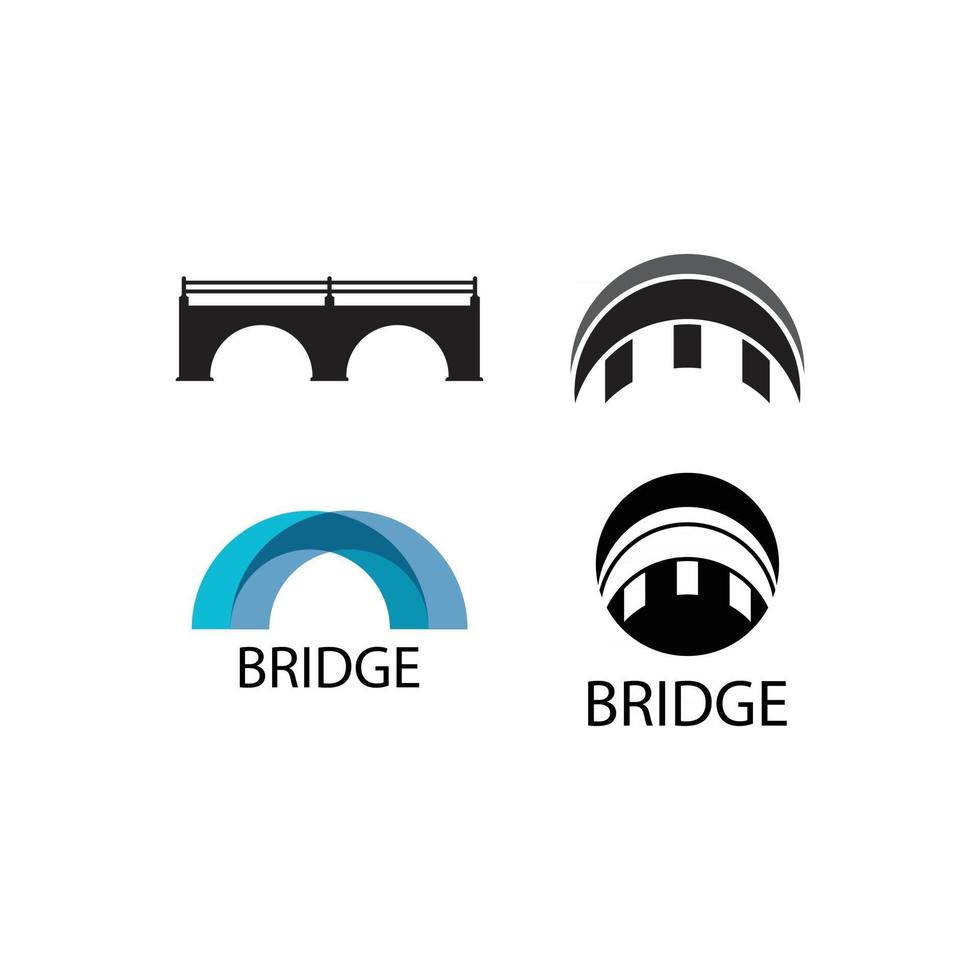 Bridge Logo Template vector