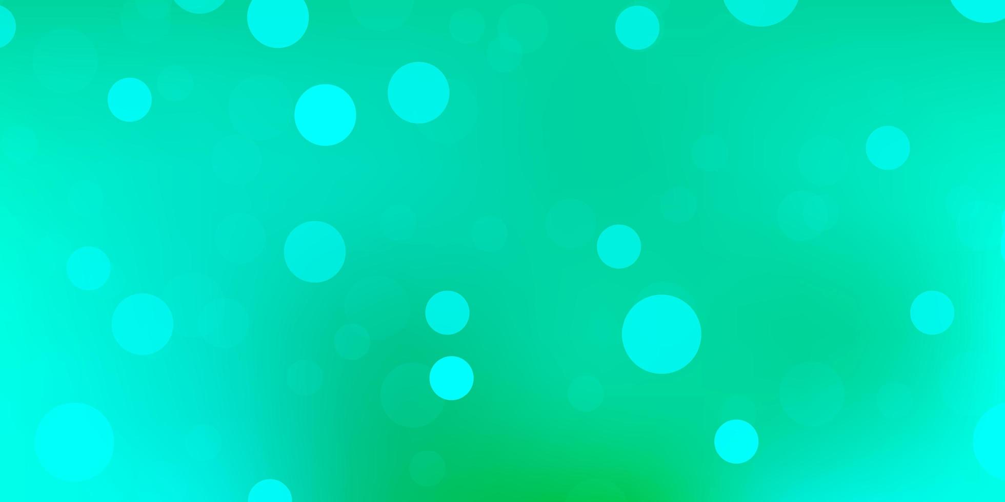 Light green vector pattern with abstract shapes.