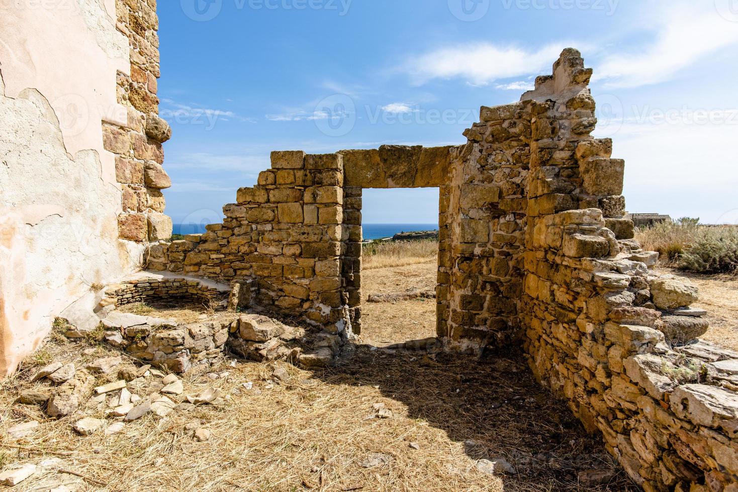 Ruinas de Selinunte en Sicilia, Italia foto