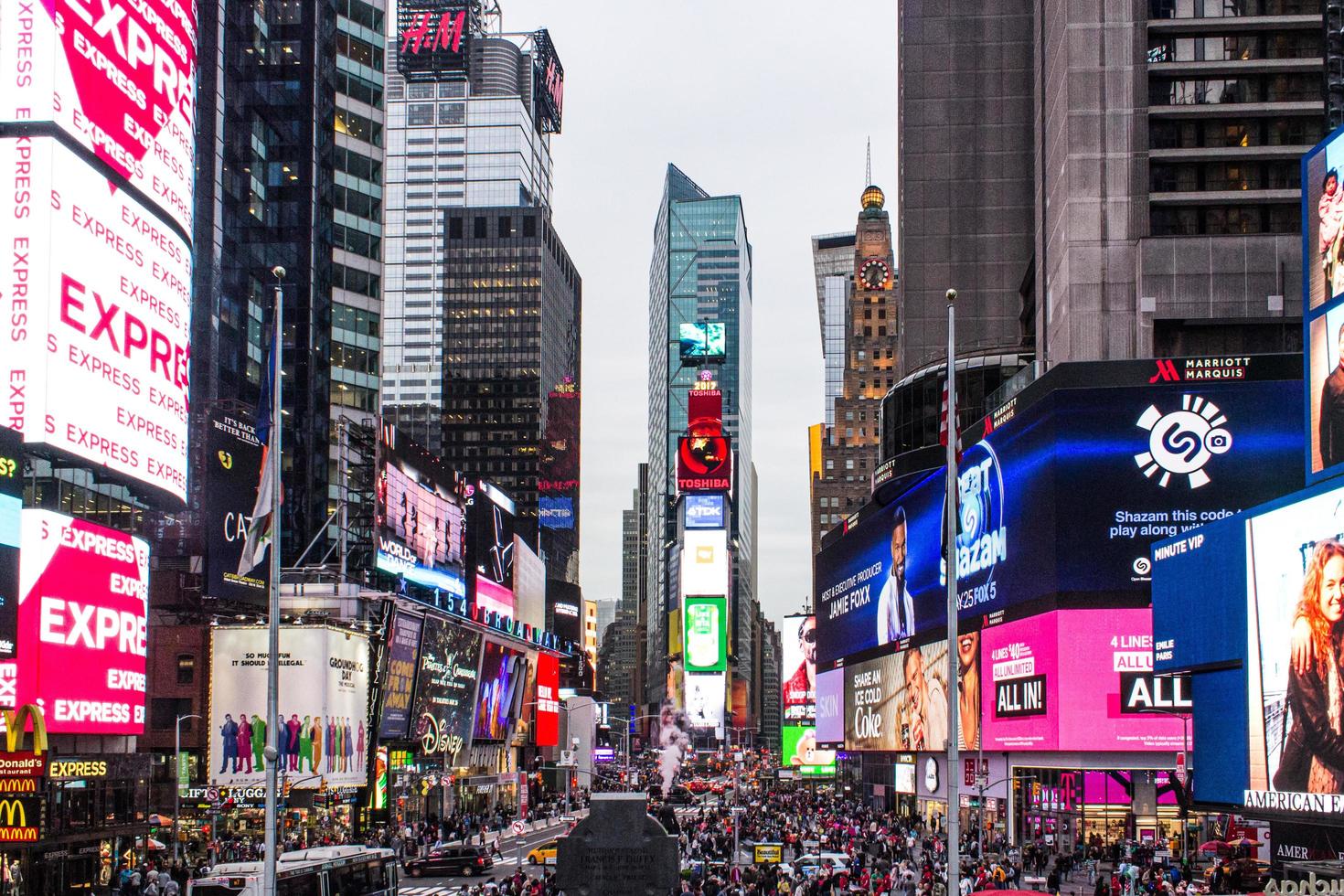 Times Square in New York, 2017 photo