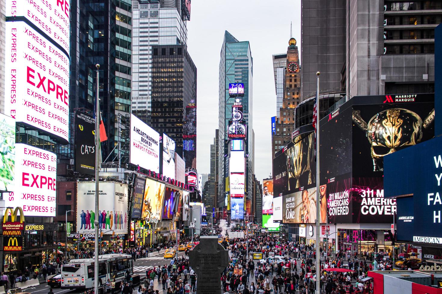 Times Square in New York, 2017 photo