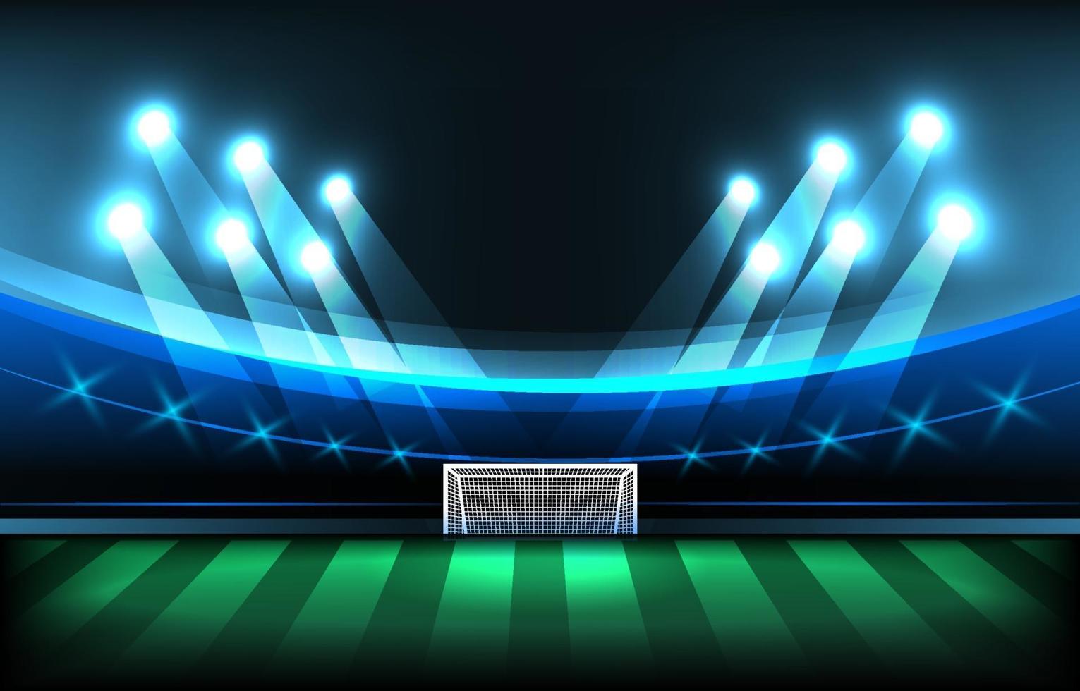 Soccer Stadium Background vector