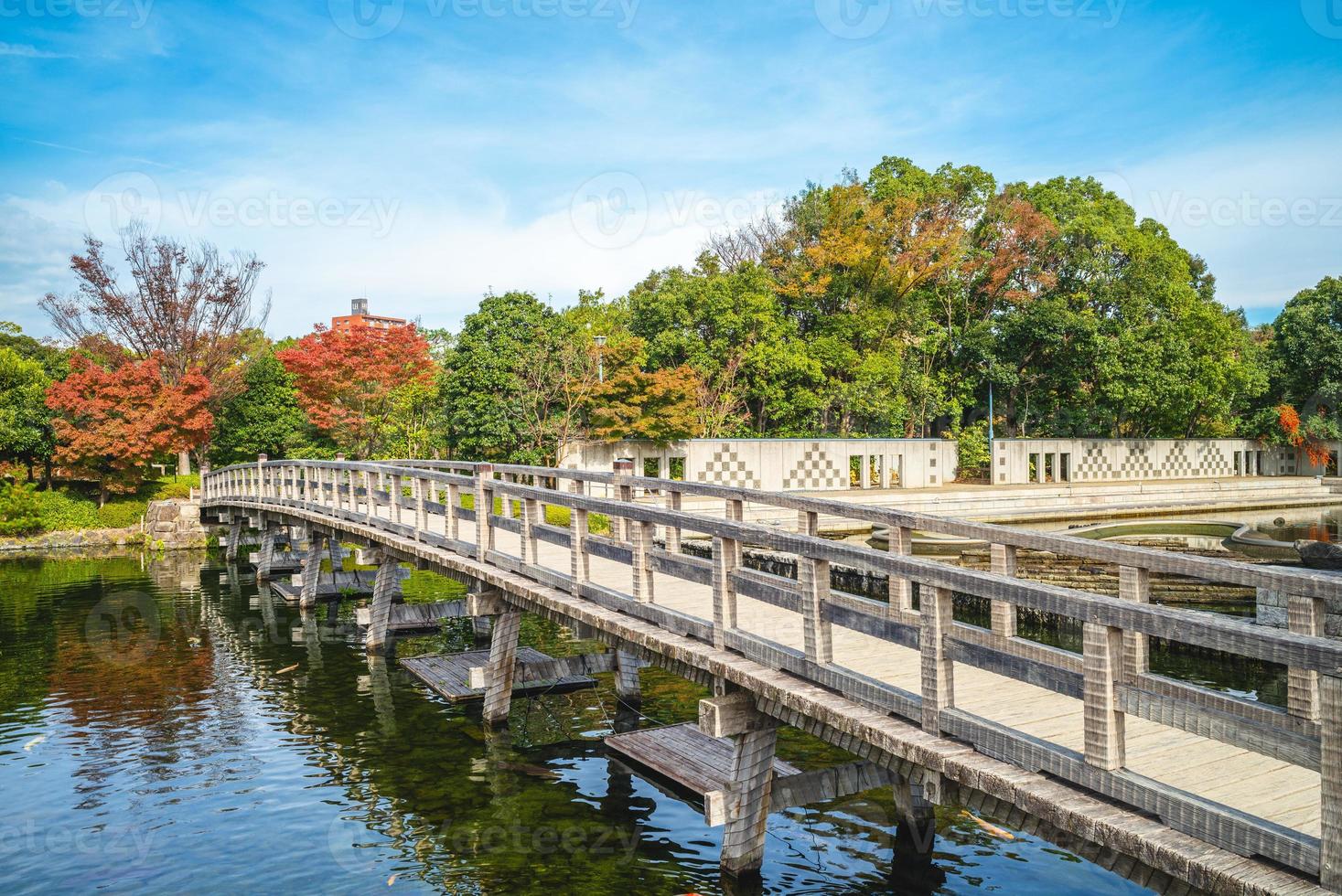 Shirotori Garden is a Japanese garden at Nagoya in Japan photo