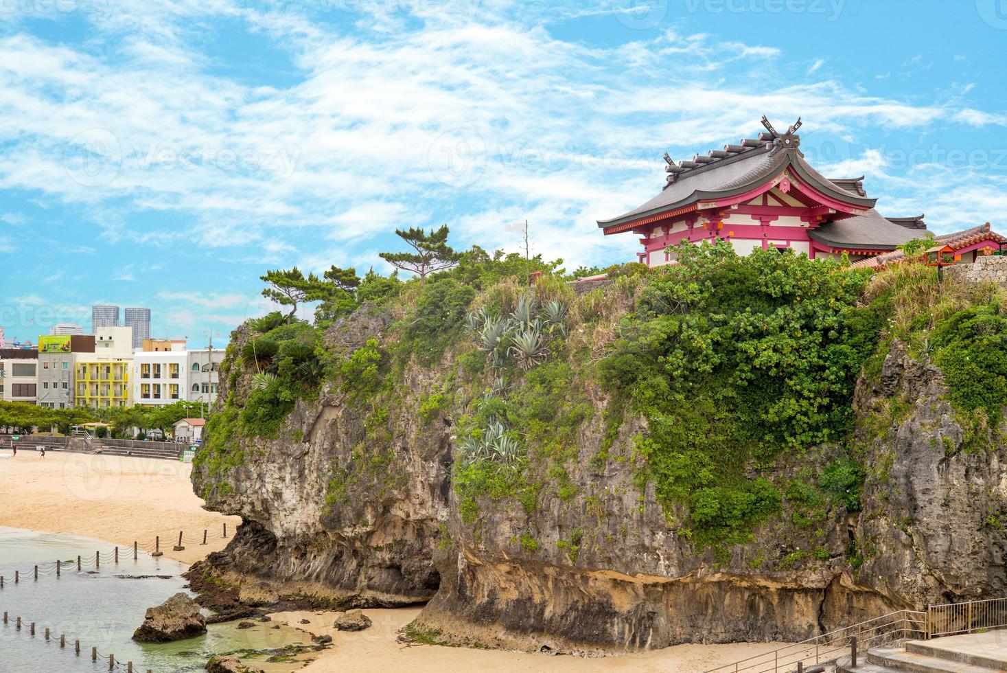 Landscape of Naminoue Shrine in Okinawa photo