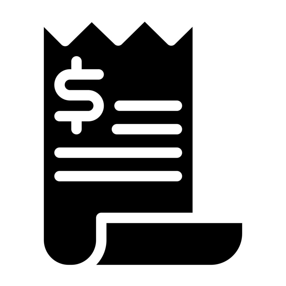 Invoice vector Icon