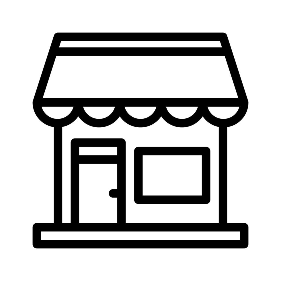 Shop vector icon