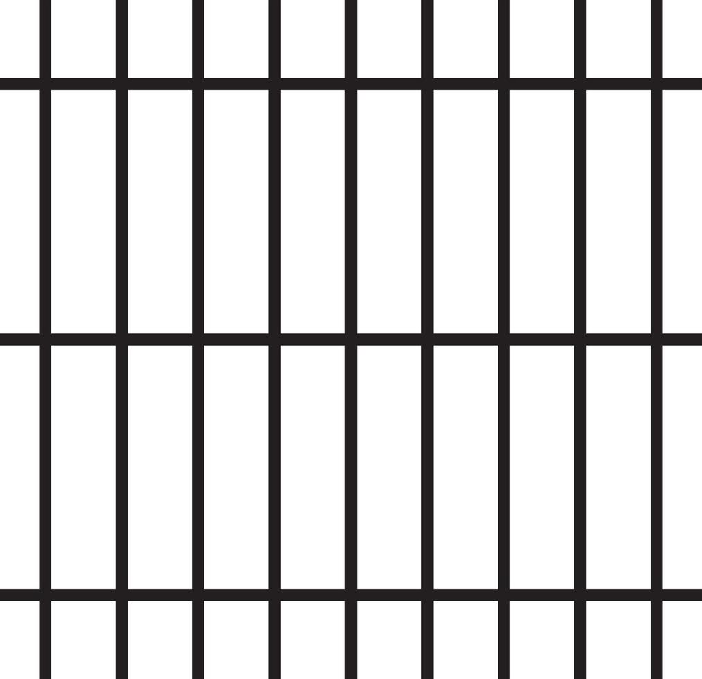 Prison Bars Security vector