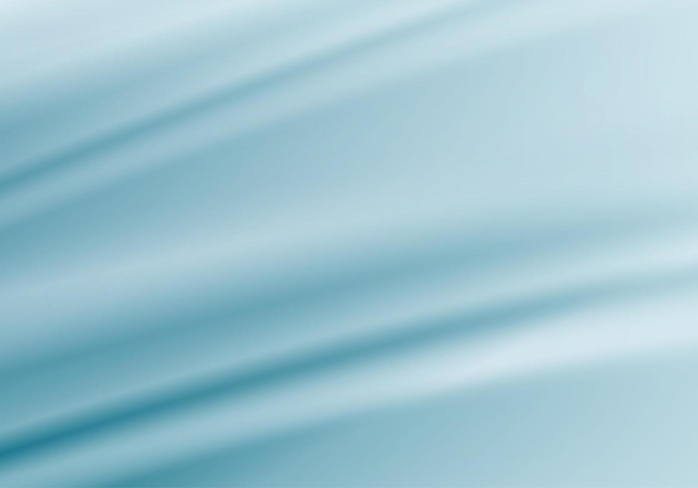 Abstract vector background luxury silk blue texture velvet material with 3d render vector, 3d illustration mock up satin wave shape forms for product display. background for object in modern.