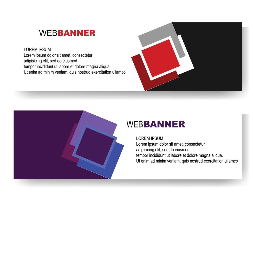banner designs. templates. web. background vector