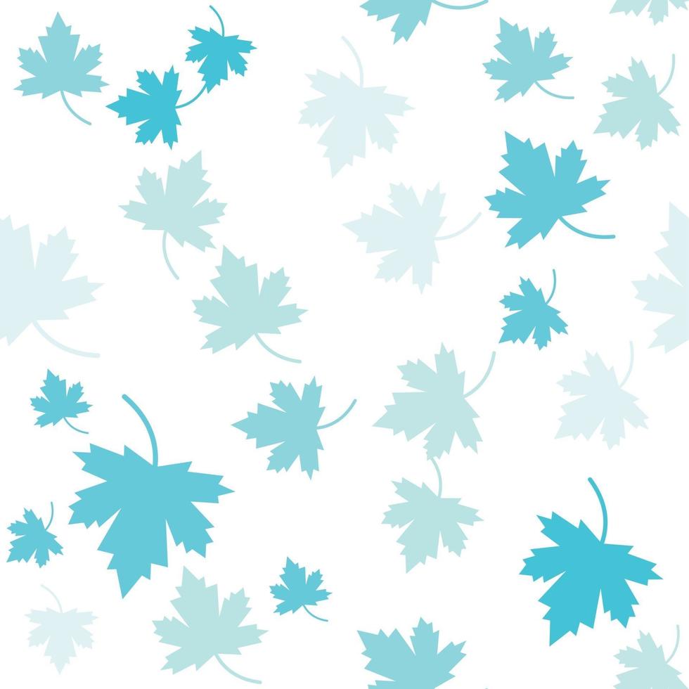 Maple leaf seamless vector illustration