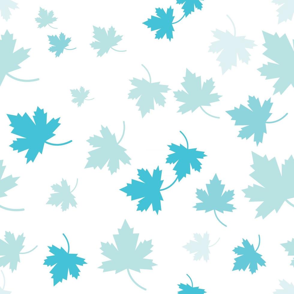 Maple leaf seamless vector illustration