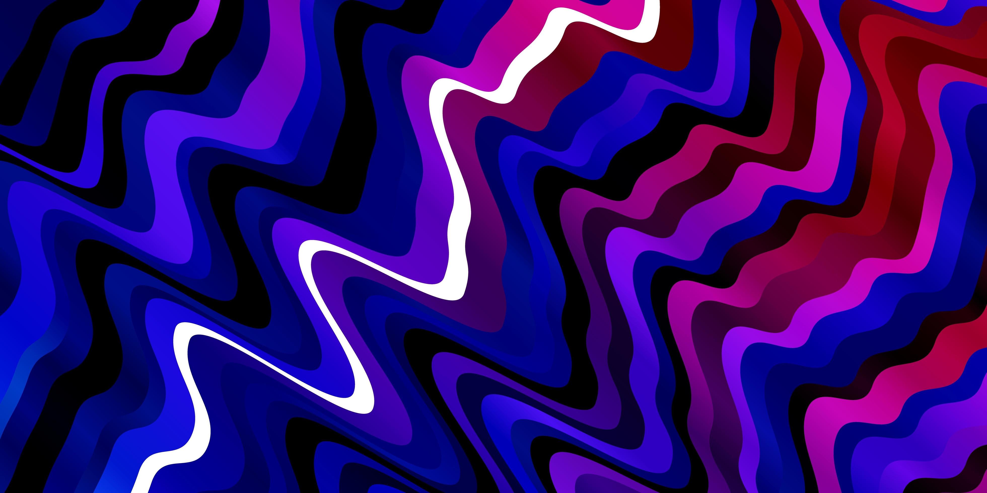 Vector stock background images : modern vector background stock vector Dark Blue, Red vector background with bent lines. Illustration in