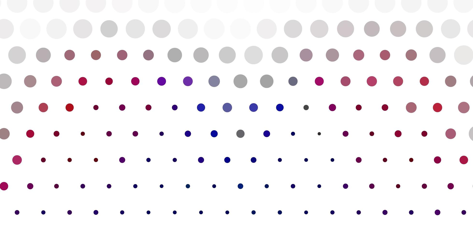Light pink vector background with spots.