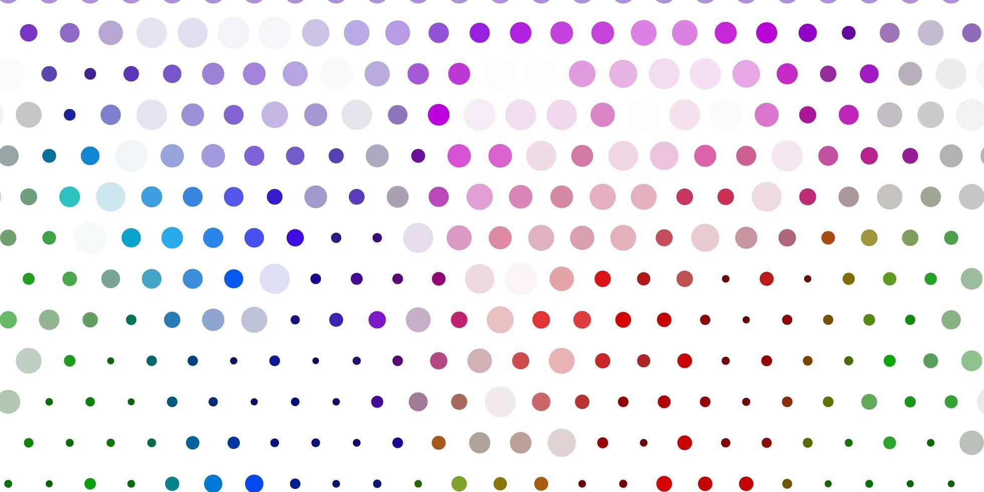 Light pink, green vector backdrop with dots.