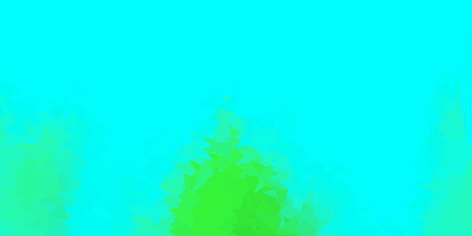 Light green vector geometric polygonal design.
