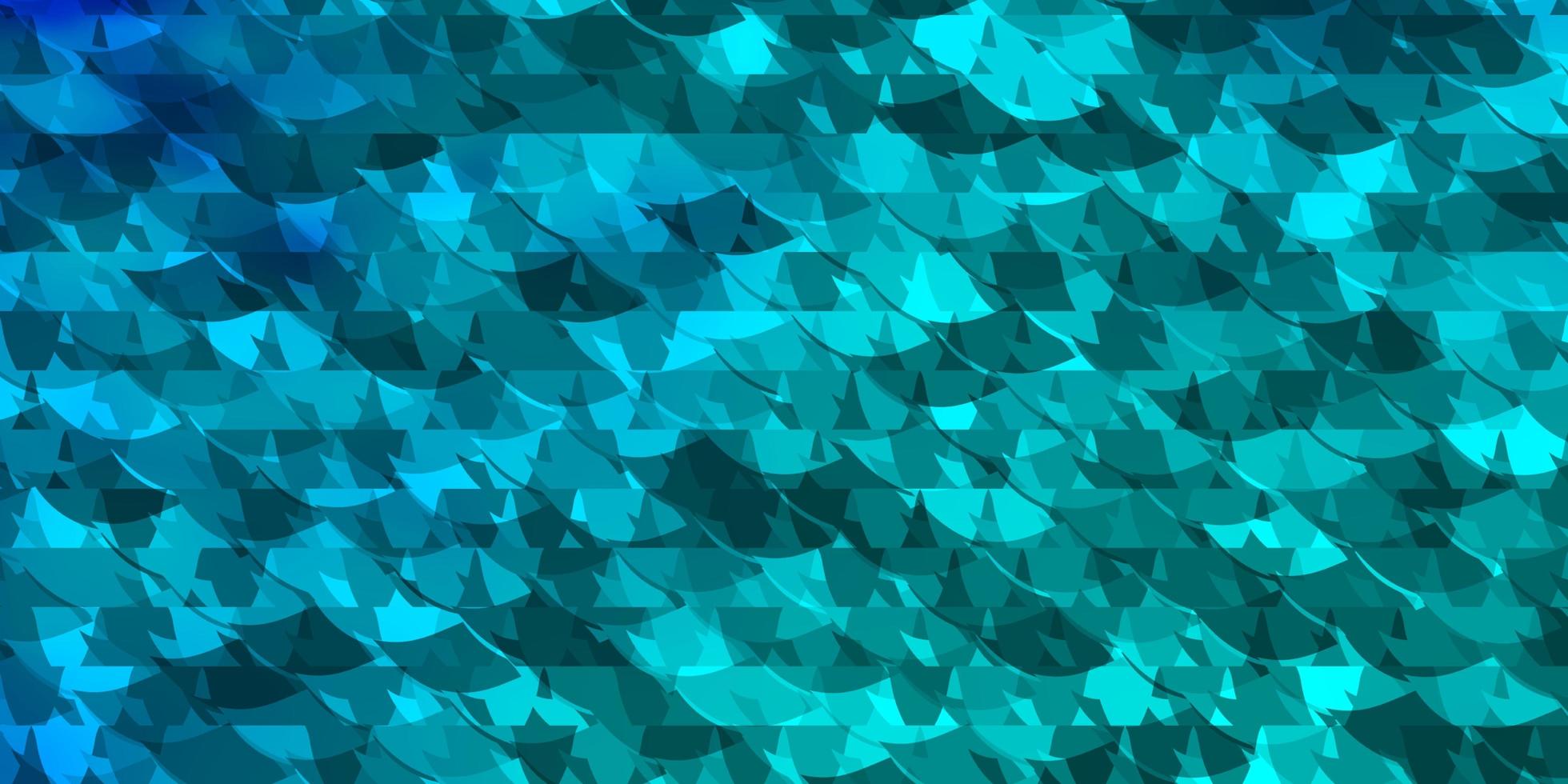 Light BLUE vector backdrop with lines, triangles.