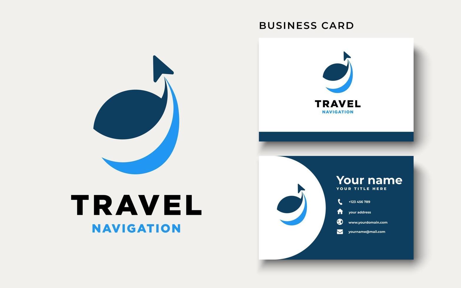 Travel Navigation Logo Design Inspiration vector