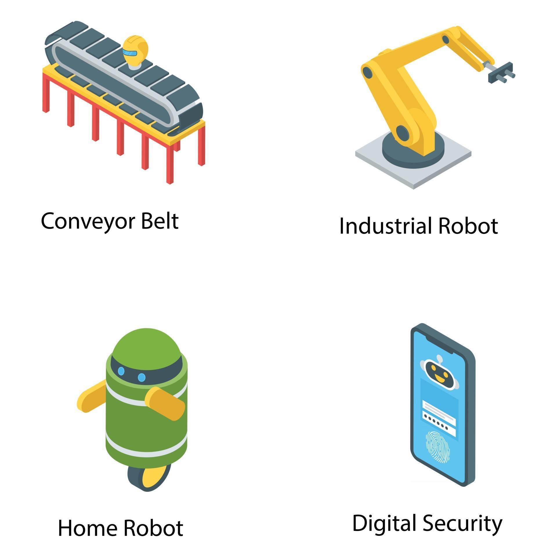 Set of Artificial Intelligence 2789349 Vector Art at Vecteezy