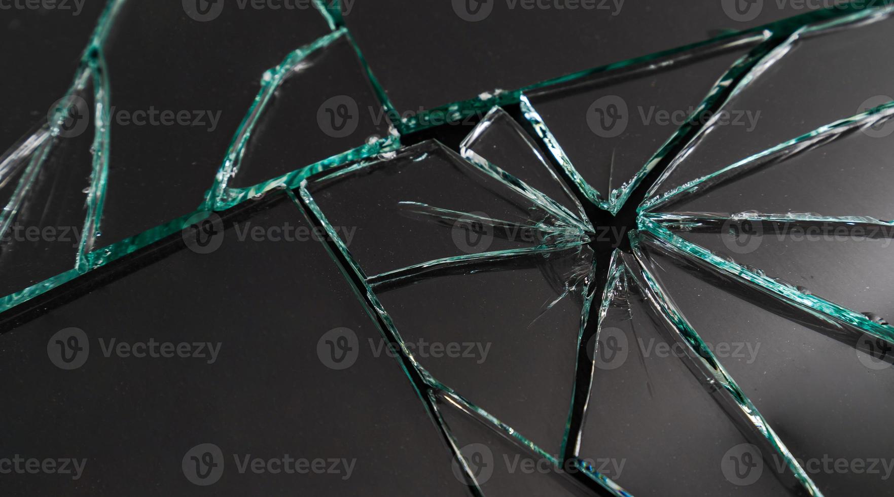 Broken mirror background photo