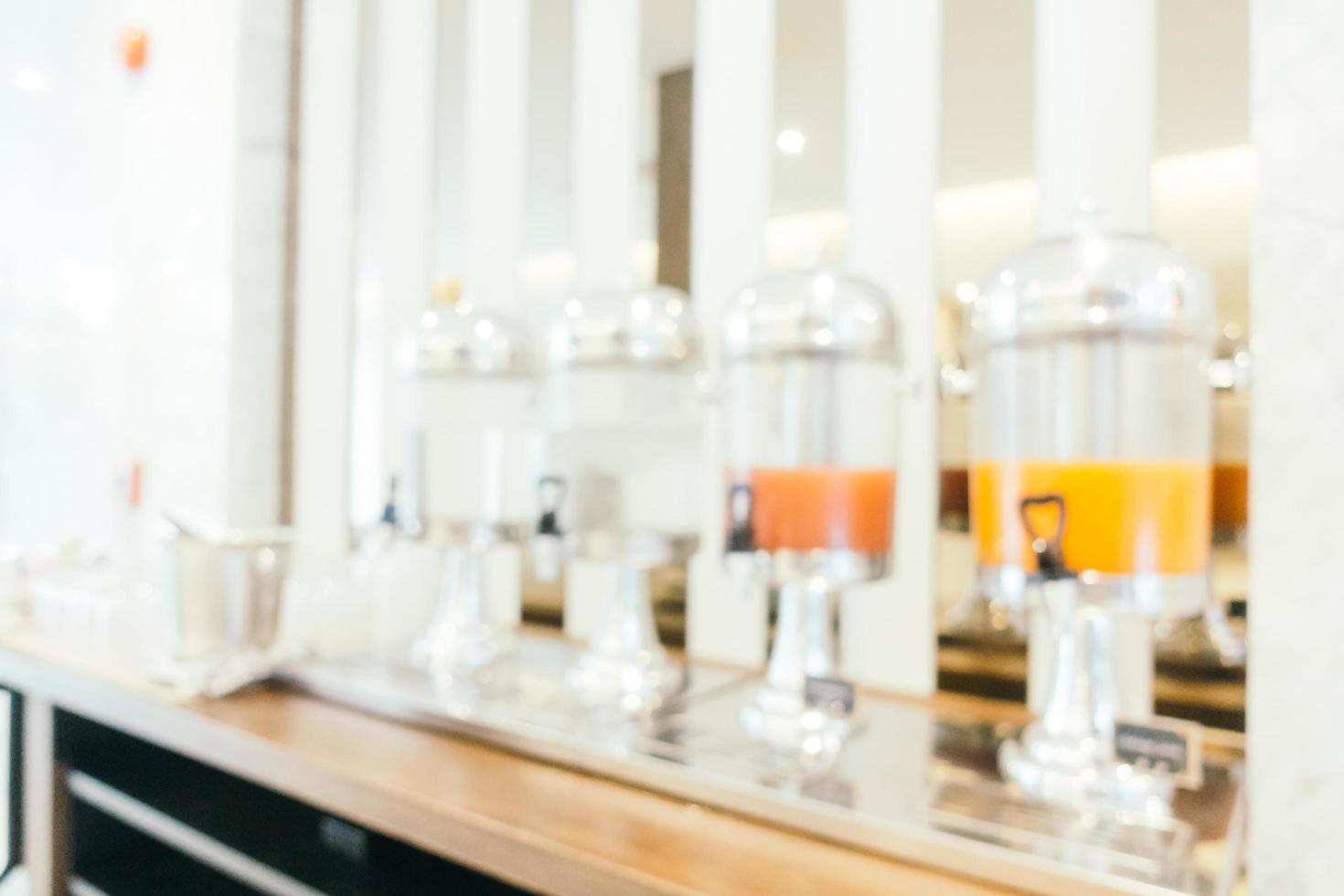 Abstract blur restaurant cafe interior photo