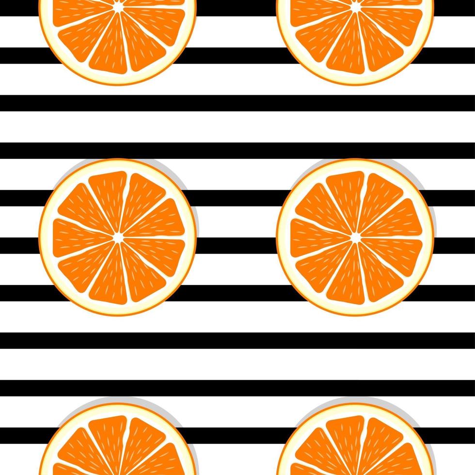 Abstract Orange Seamless Pattern Background Vector Illustration