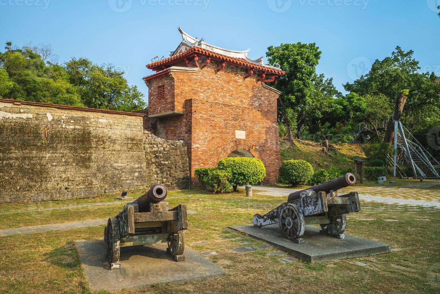 Jingpo Gate, aka lesser west gate in Tainan, Taiwan photo