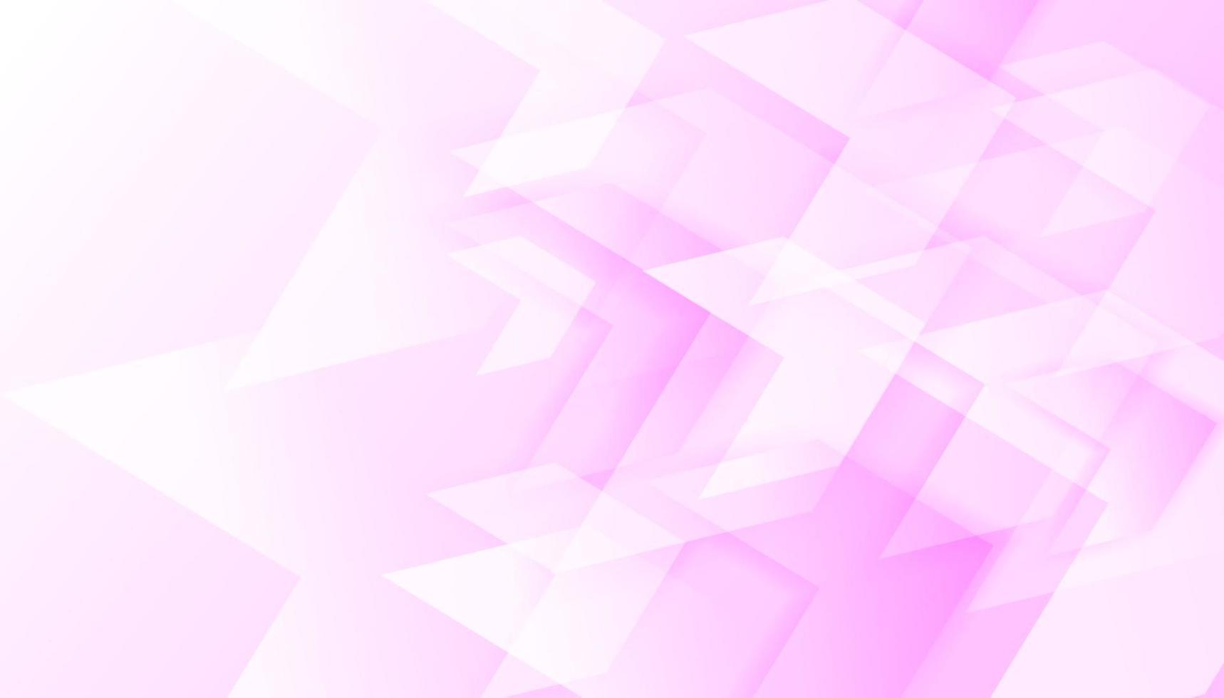 Abstract geometric light pink arrows modern background. vector