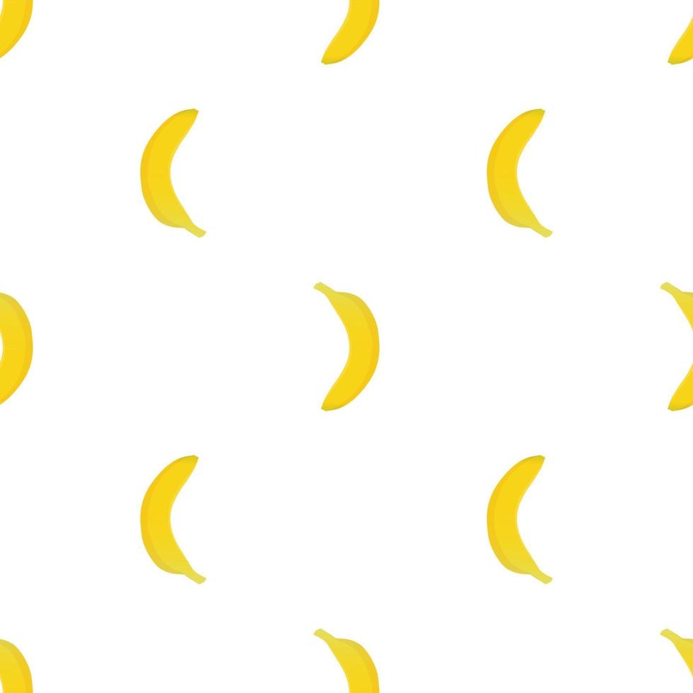 Banana Seamless Pattern Background Vector Illustration