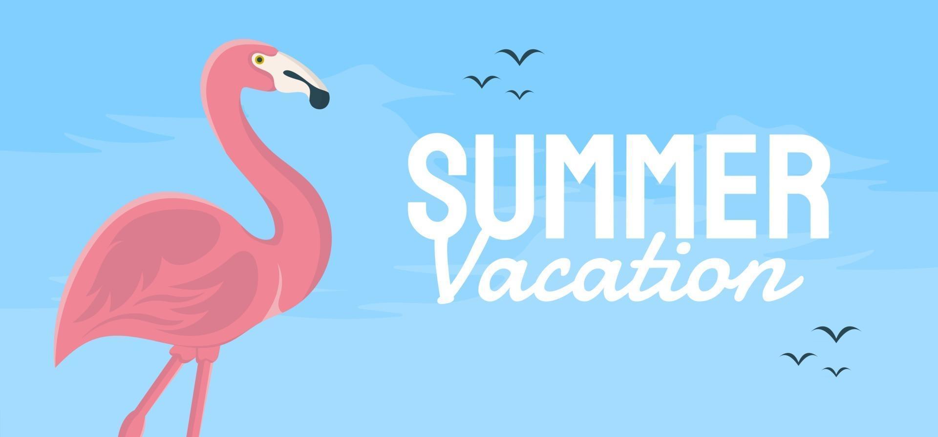 Ilustración de vector de plantilla de banner de verano para redes sociales