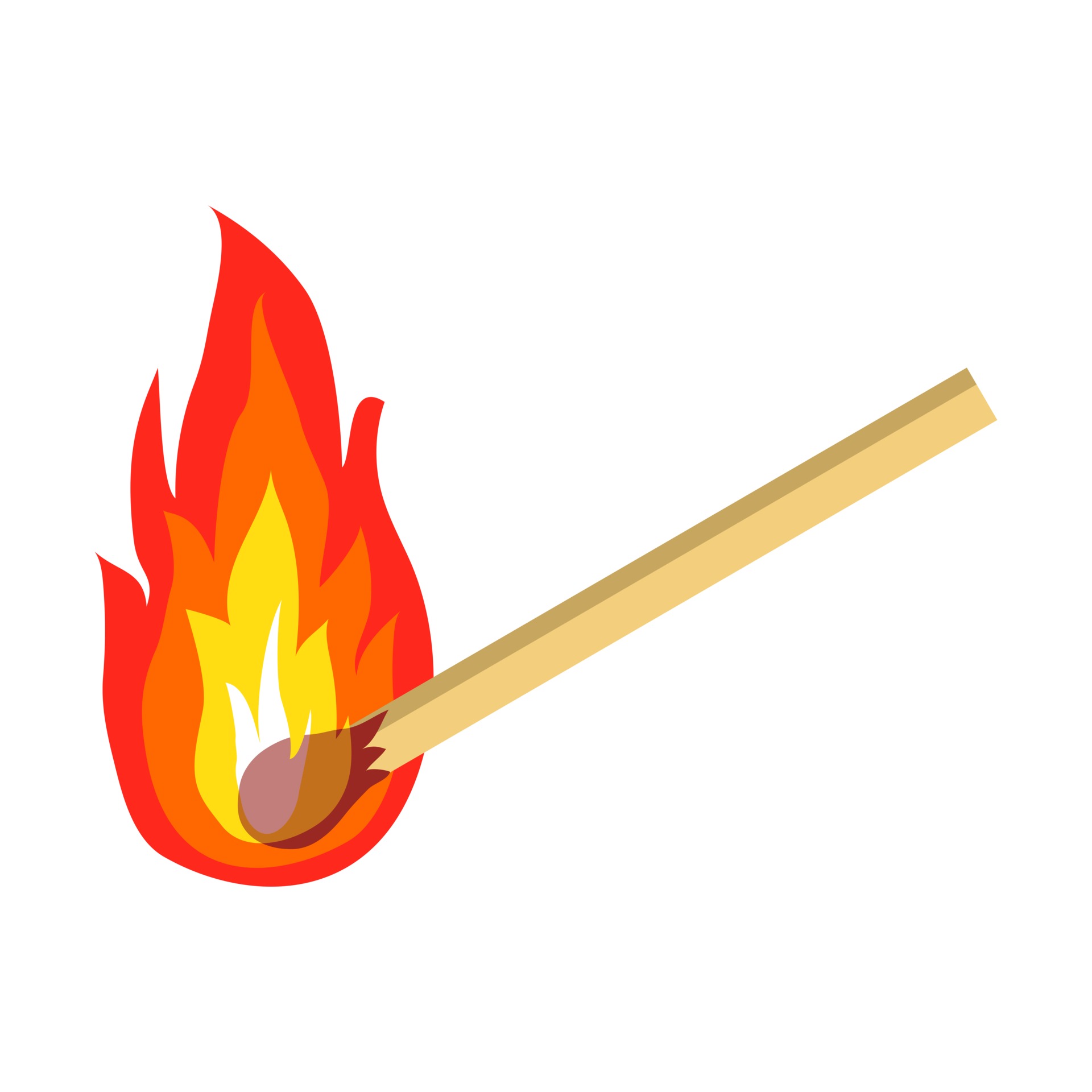 Cartoon isolated vector object matches and fire 2794303 Vector Art at