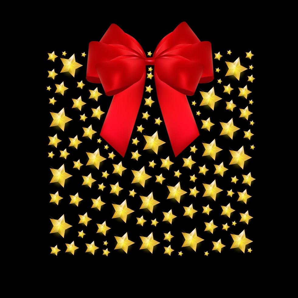 Merry Christmas and New Year Background. Vector Illustration