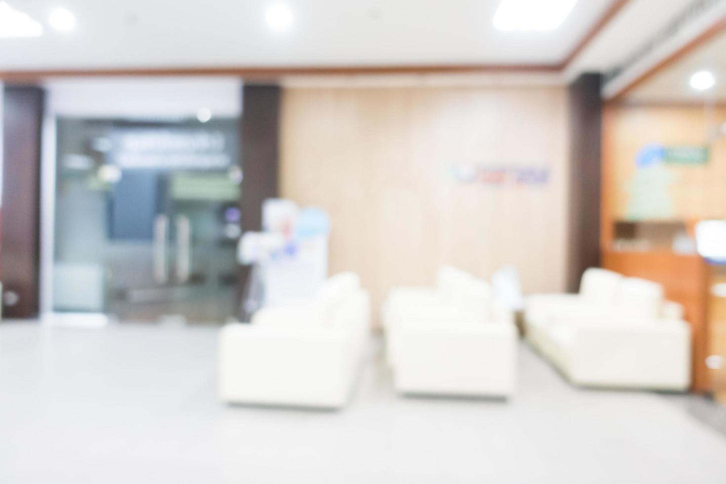 Abstract blur hospital and clinic photo