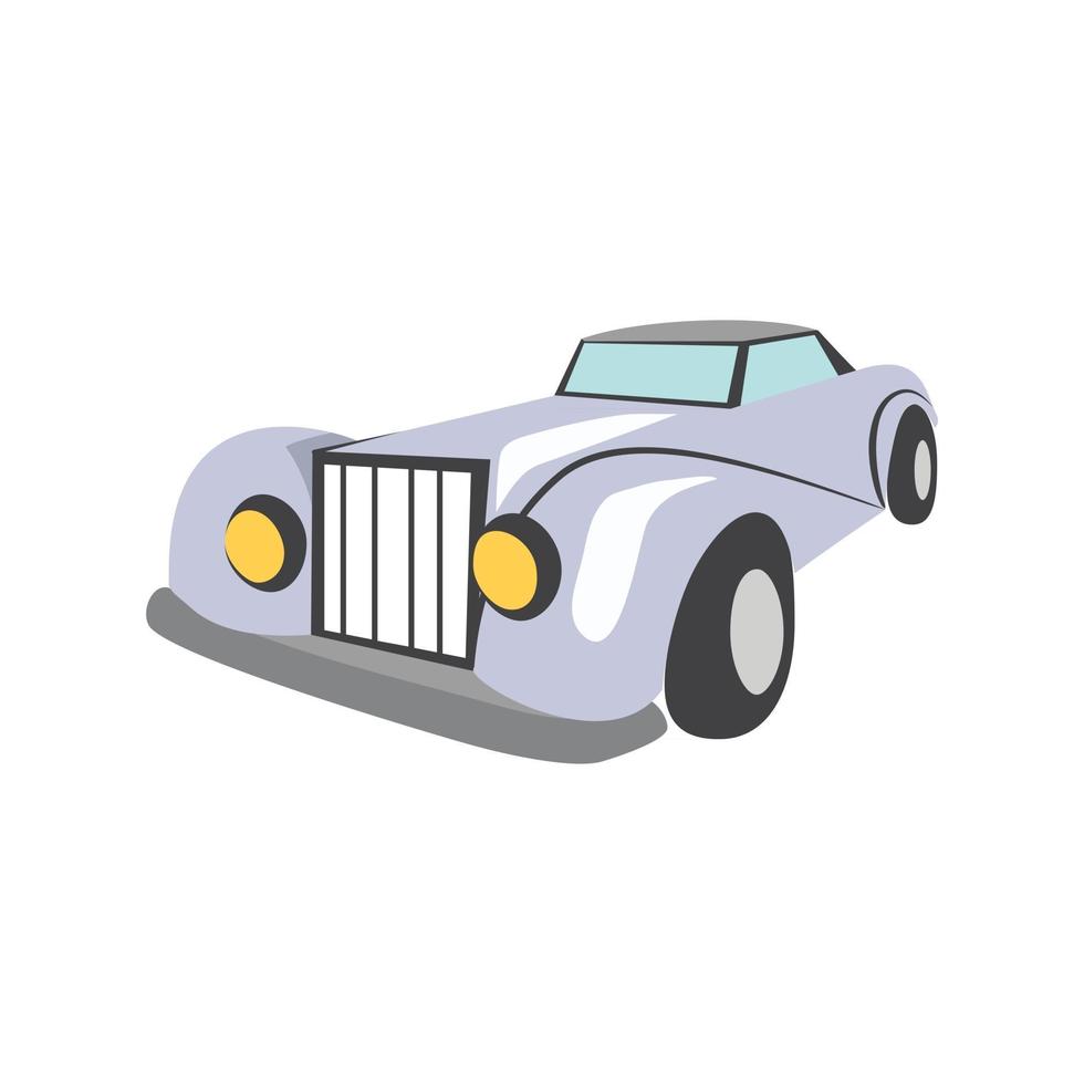 Retro car flat style Vector illustration. flat design vector