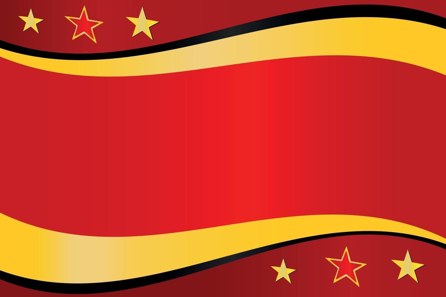 Fondo de estrella roja y dorada de lujo abstracto en concepto premium con espacio de copia.Diseño de plantilla para portada, presentación de negocios, banner web y empaque. vector libre